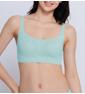 Triumph SLOGGI ZERO FEEL BLISS TOP - Misty turquoise - Non-wired Bra