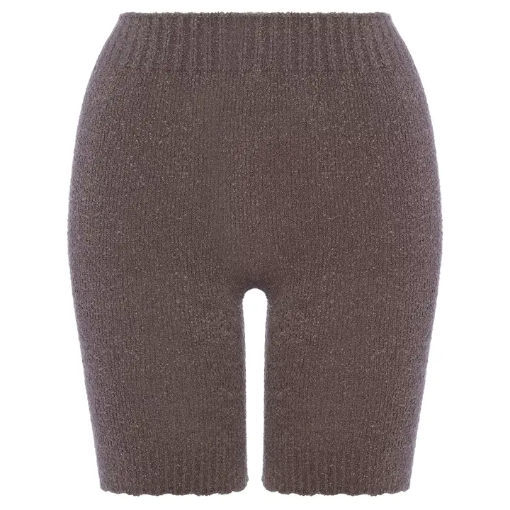 スロギー ホイップタッチ 3分丈ニットパンツ【一部カラーSALE】, グレー, product image number 0