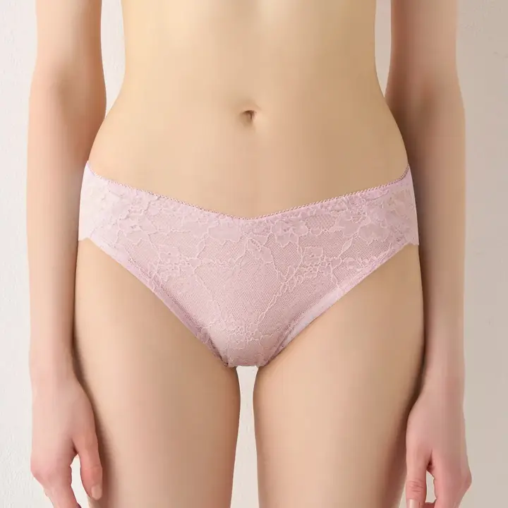 ソフなちゅブラ レギュラーショーツ, ピンク, model image number 1