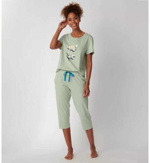 Triumph CAPRI X 睡衣套裝 - Moroccan mint - 家居服