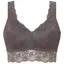 【SALE】【3LサイズはWEB限定】AMOSTYLEレーシーナイトブラ コンフォートタッチ, グレー, product image number 0