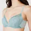 【SALE】天使のブラ 30周年限定デザイン619 ブラジャー, ブルー, model image number 4