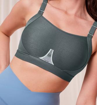 Gravity Lite' Wire-Free Bounce Support Sports Bra | Triaction