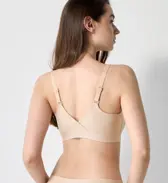 スロギー フリー オールラウンド ハーフトップ, ベージュ, model image number 2