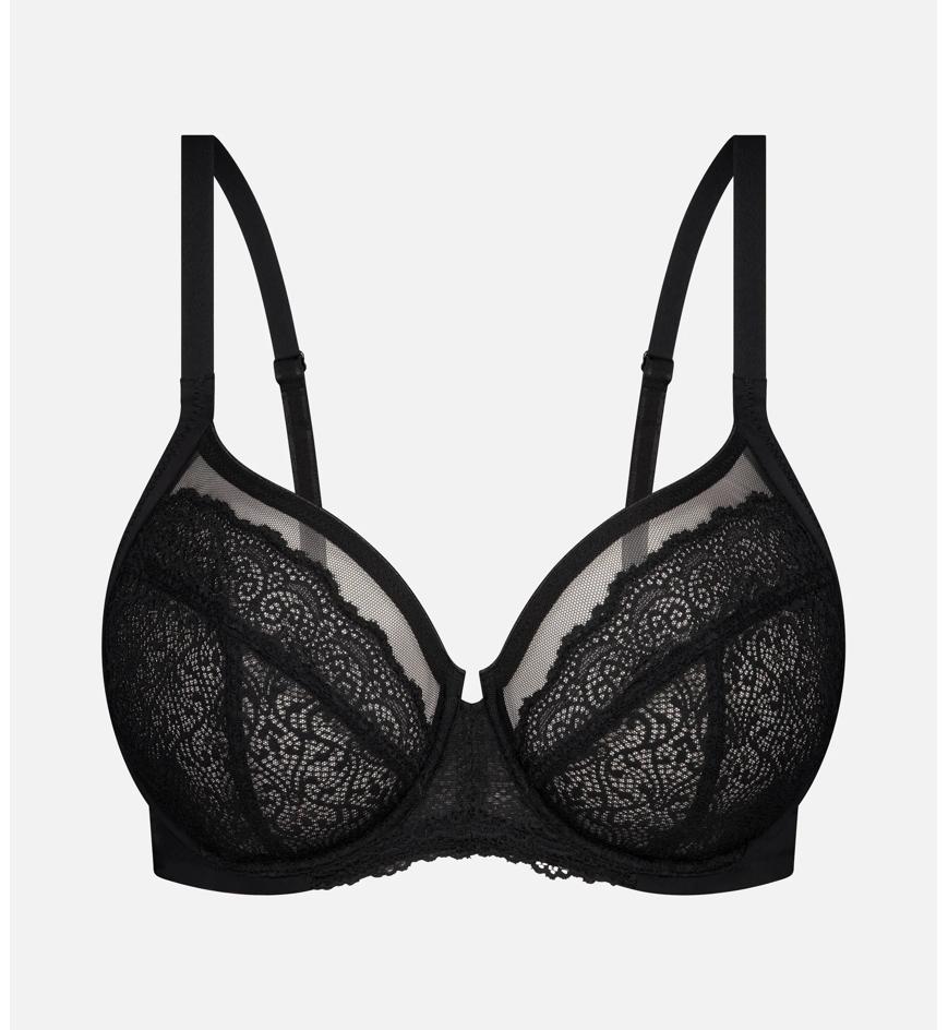 Triumph SHEER BALCONETTE BRA - Black - Balconette