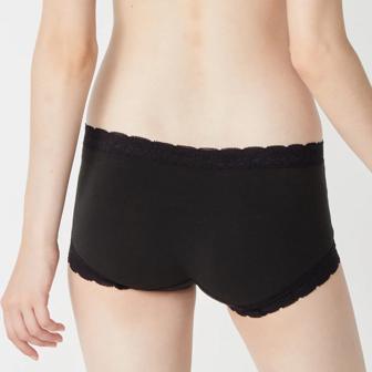 スロギーフィット サニタリー ボーイズレングス, ブラック, model image number 1