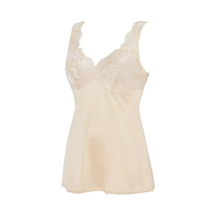 フロラーレ バイ トリンプ1100 ラウンドキャミソール【一部カラーSALE】, イエロー, product image number 2