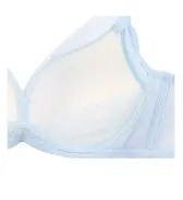 まいにちフィットブラ650 ノンワイヤーブラジャー, ブルー, product image number 3