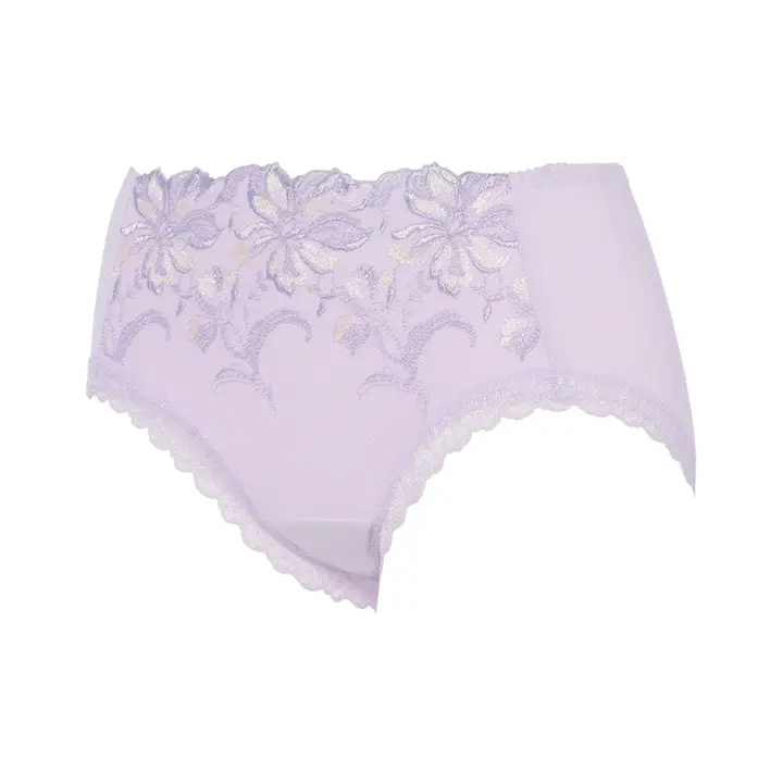 トリンプ プレミアム ゴールドレーベル4006 はきこみ深めショーツ【一部カラーSALE】, パープル, product image number 2