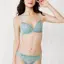 【SALE】天使のブラ 30周年限定デザイン619 ブラジャー, ブルー, model image number 1