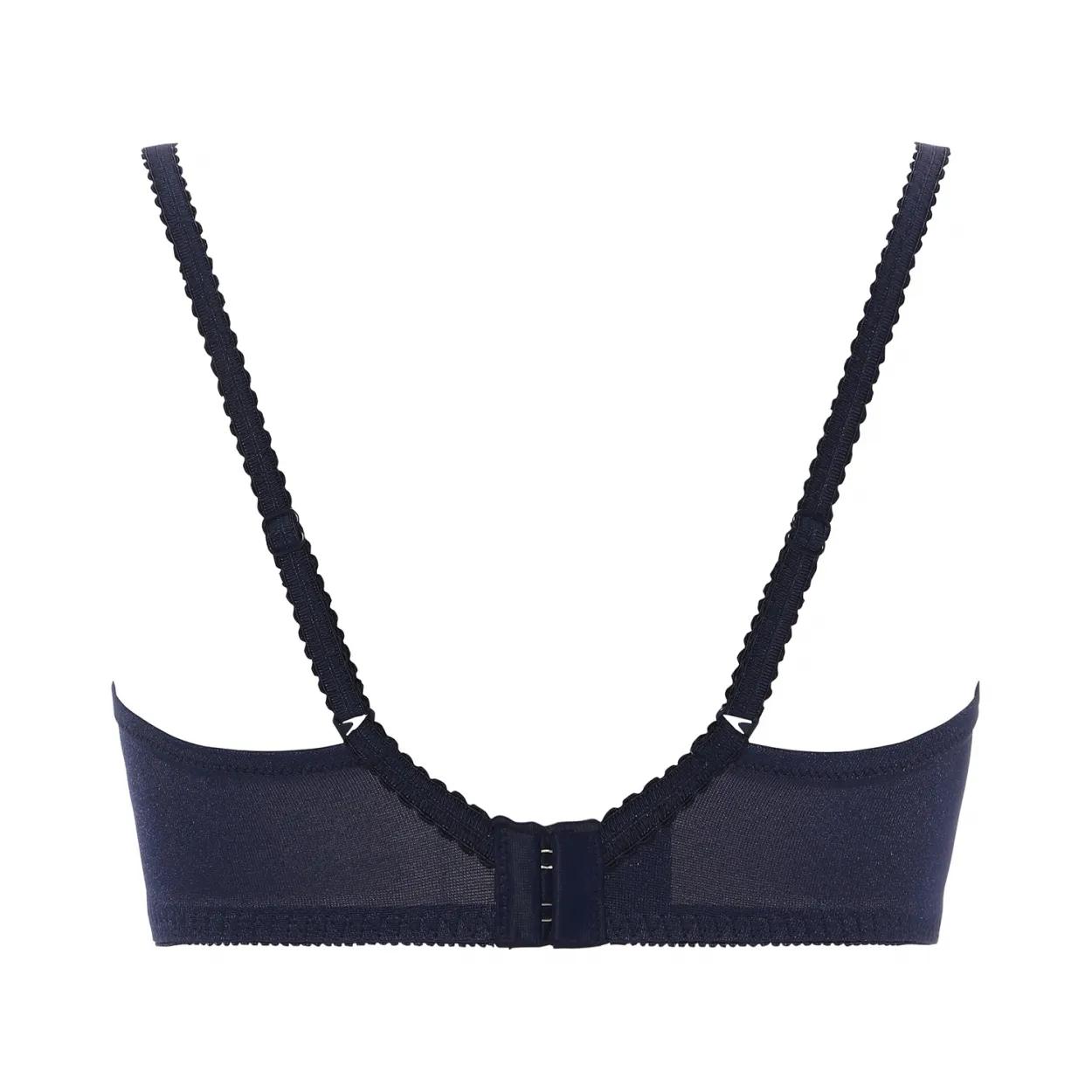美胸フィットブラ アザレア ブラジャー, ブルー, product image number 1