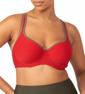 Triumph TRIACTION RACERBACK 2 PACK SPORTS BRA - Red dark combination - Sport