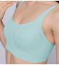 Triumph SLOGGI ZERO FEEL BLISS TOP - Misty turquoise - Non-wired Bra