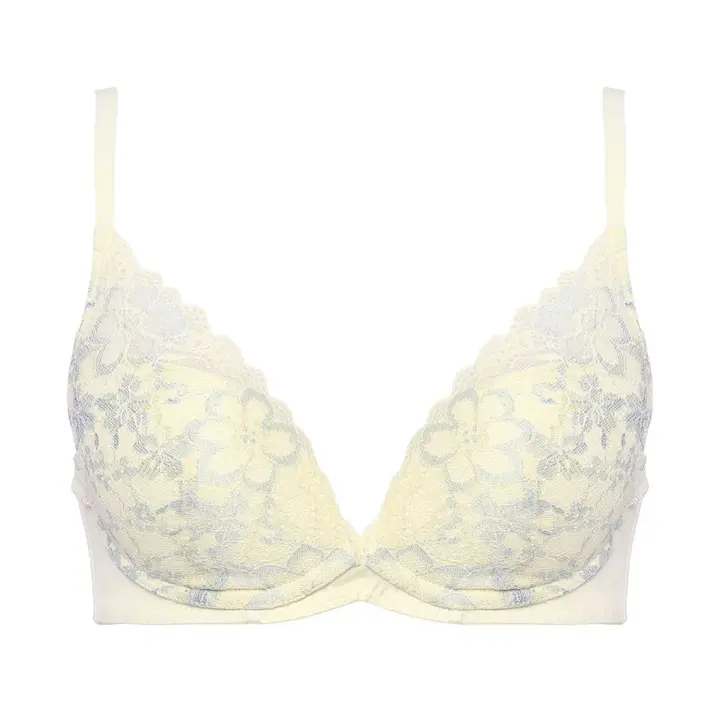 夢みるブラ(R) ノンワイヤー ブラ＆ショーツセット ドリームデイリリー【一部カラーSALE】, イエロー, product image number 0