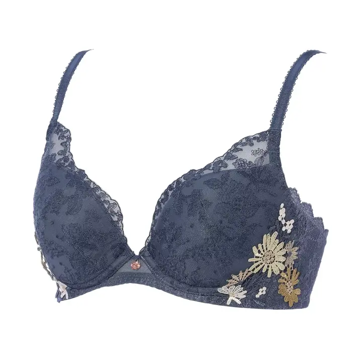 【SALE】フロラーレ バイ トリンプ8751 ブラジャー(パッドなし), ブルー, product image number 2