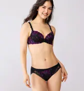 フロラーレ バイ トリンプ614 レギュラーショーツ, ブラック, model image number 1