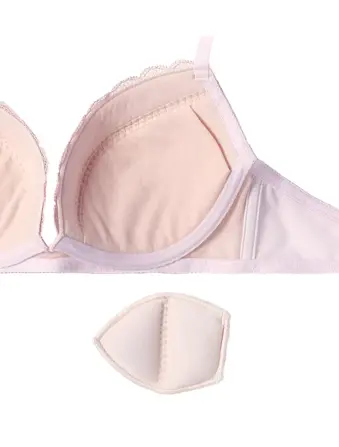 エントリーコレクション 寄せブラ ブラ＆ショーツセット クワイエットフリル
