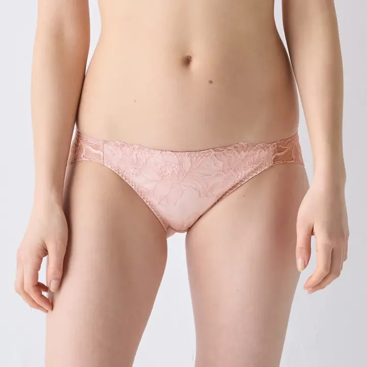 【SALE】レギュラーショーツ ガーデニアウィスパー, ピンク, model image number 0