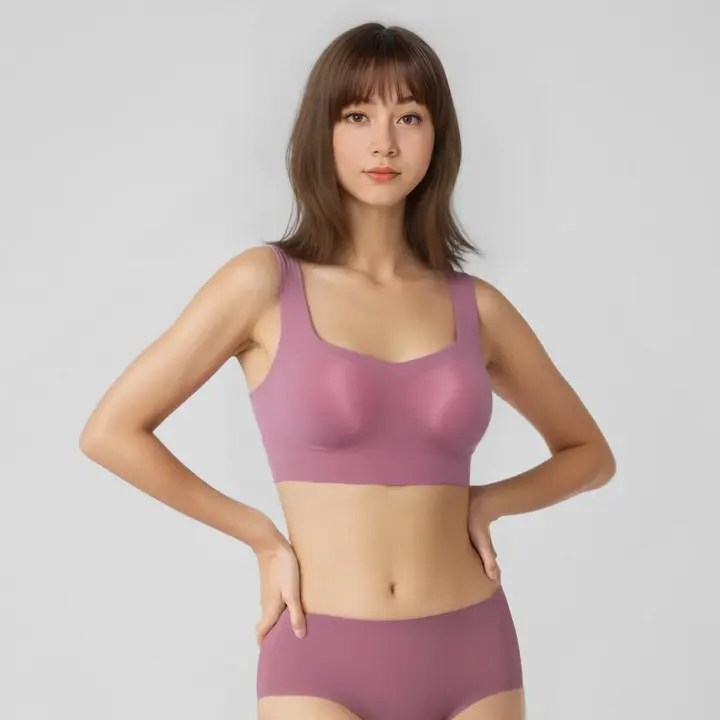 スロギー ゼロフィール ハーフトップ 【一部カラーSALE】, パープル, model image number 1