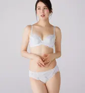 レッドレーベル バイ トリンプ0124 ブラジャー, ホワイト, model image number 1