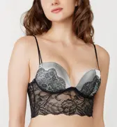 【SALE】フロラーレ リュクス5003 ハーフトップ, グレー, model image number 1