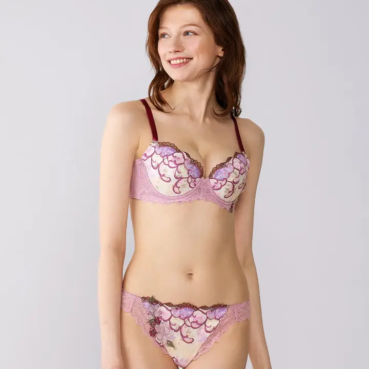 レッドレーベル バイ トリンプ0120 ストリング, ピンク, model image number 1