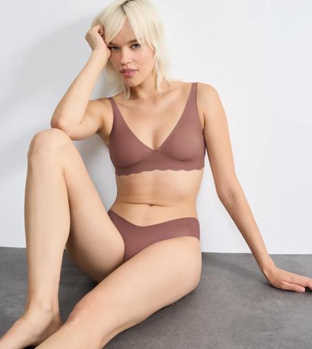 SLOGGI ZERO MICROFIBRE MARRON