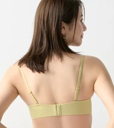 ストラップレスハーフカップブラ(ストラップ取り外し可) シグネチャースムース