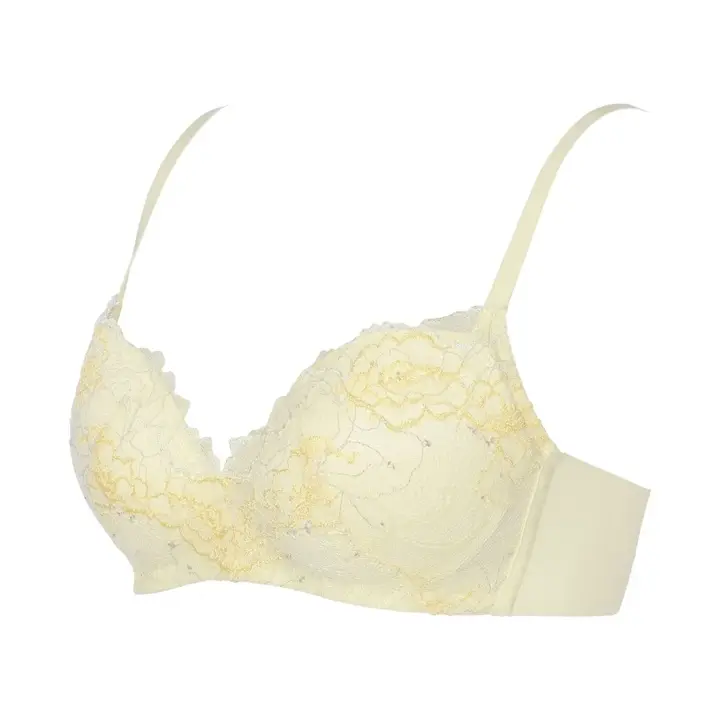【SALE】優々ブラ630 ノンワイヤーブラジャー, イエロー, product image number 2