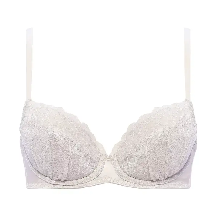 夢みるブラ(R) ライト ブラ＆ショーツセット ドリームデイリリー【一部カラーSALE】, ホワイト, product image number 0