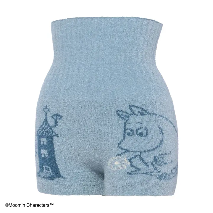 スロギーG073 ムーミン ハラマキ付きニットパンツ, ブルー, product image number 3