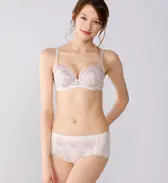 【SALE】ブラCOOL627 ブラジャー, ホワイト, model image number 3