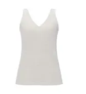 スロギー フリー オールラウンド レース カップ付きトップ ラージ, ホワイト, product image number 0