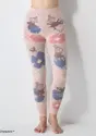 スロギーG073 ムーミン 9分丈ニットパンツ