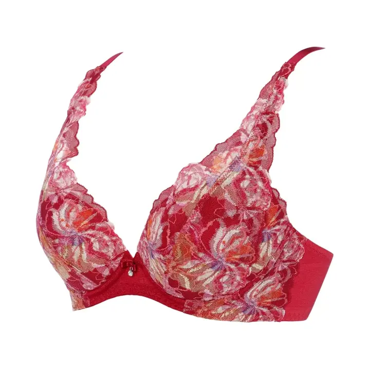 【SALE】天使のブラ(R) スリムライン582 ブラジャー2, レッド, product image number 2