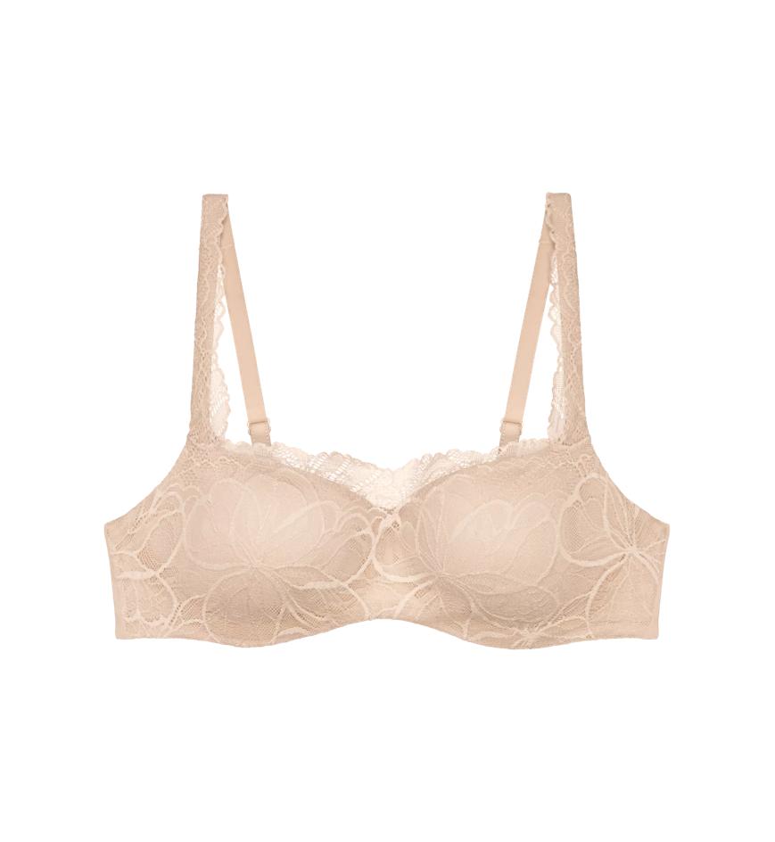 Triumph BODY MAKE UP ILLUSION LACE BALCONETTE BRA - Nude beige - Lace