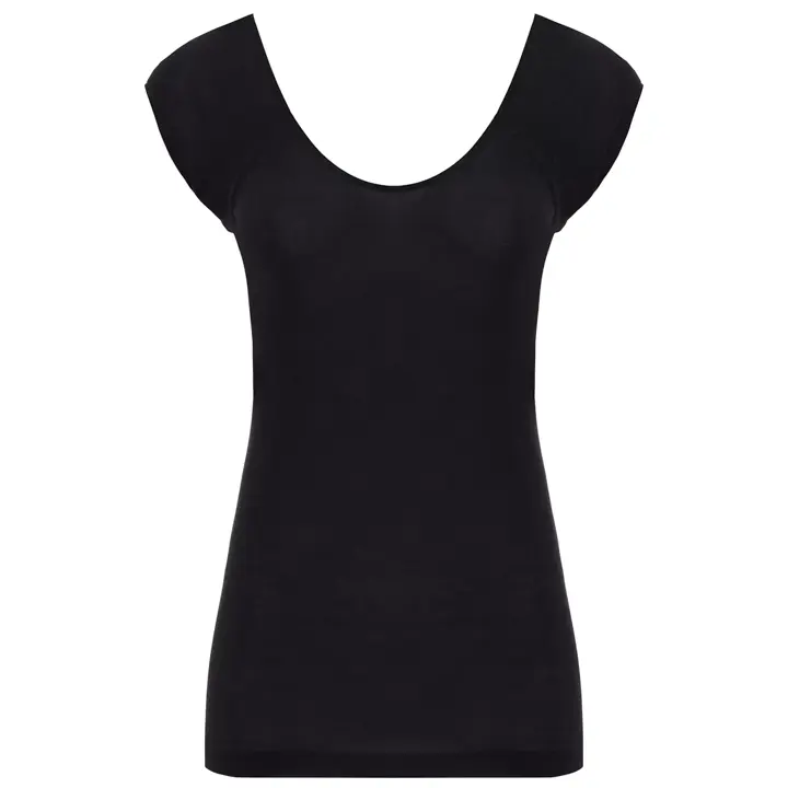 【SALE】シルク入り インナー5260 フレンチ袖トップ, ブルー, product image number 0