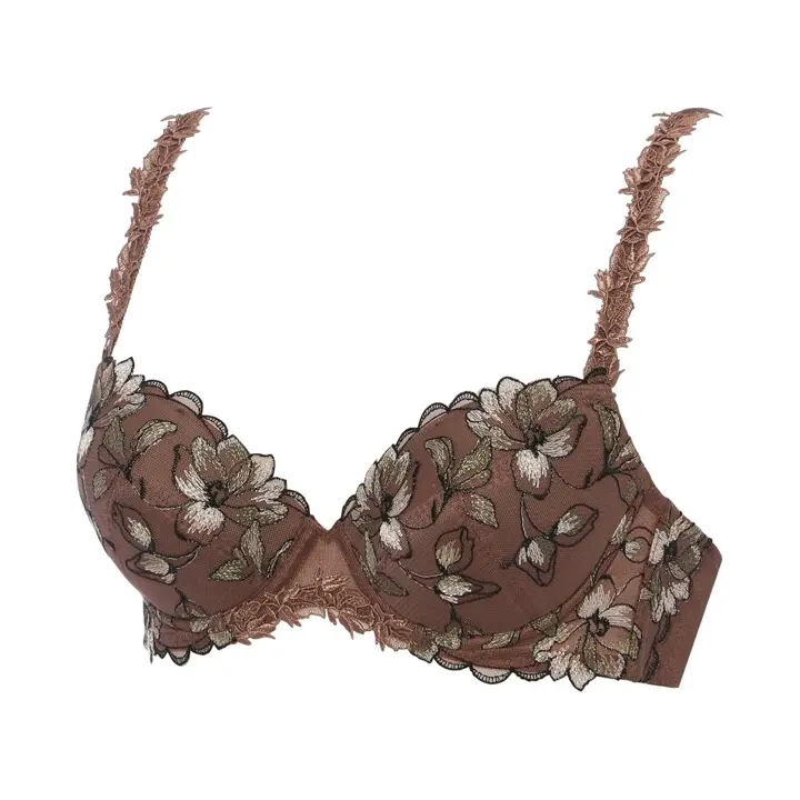 フロラーレ バイ トリンプ 615  ブラジャー, ブラウン, product image number 2