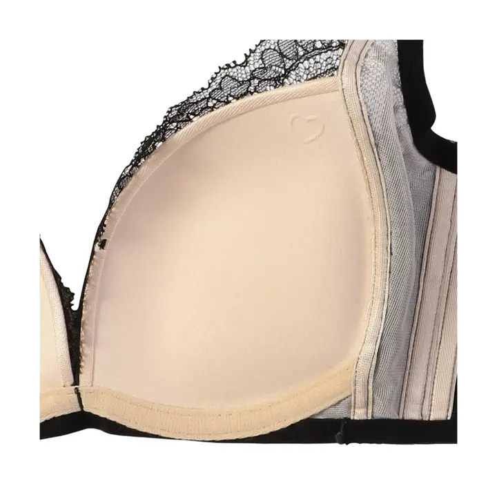 【SALE】スレンダーラインブラ ブラジャー, ブラック, product image number 3