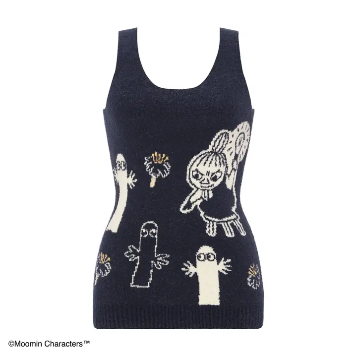 スロギーG073 ムーミン インナートップ, ブルー, product image number 0