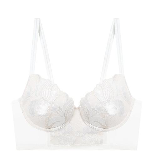 Triumph Áo Lót Iris Gọng Wire Lite Mút Nâng Tháo Rời - Thân Thiện Môi Trường - White - Gọng