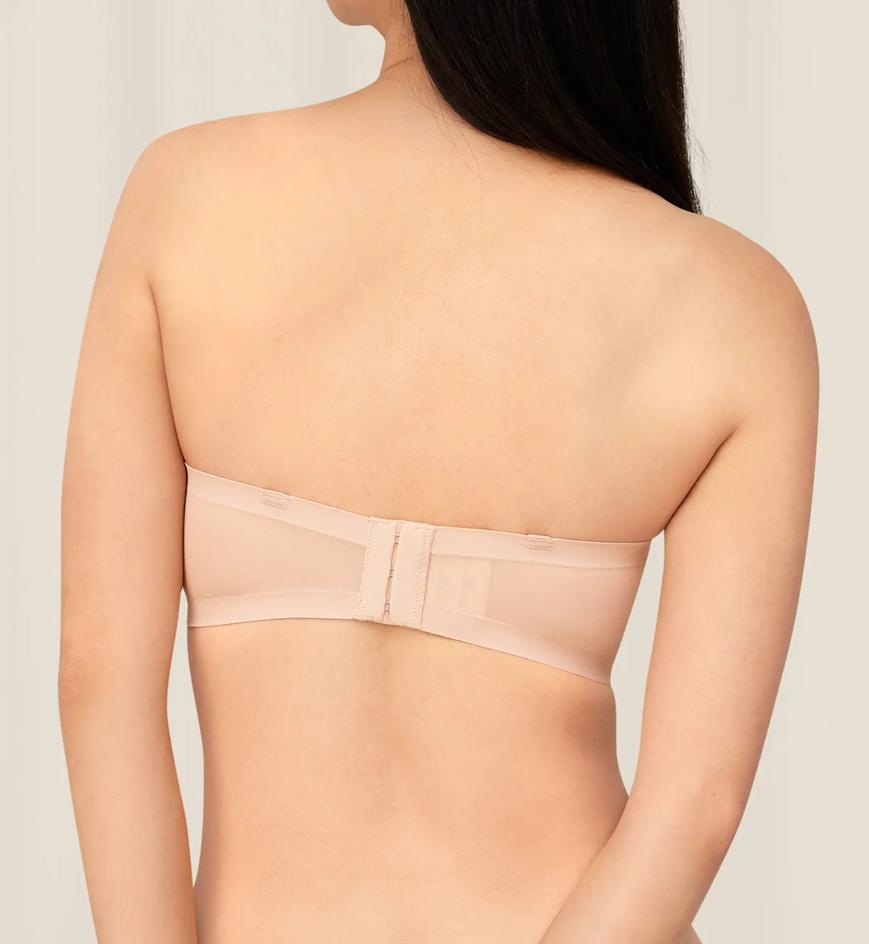 Triumph Invisible Inside-Out Non-Wired Detachable Push Up Bra - Natural skin - Strapless\/Convertible Bra