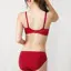 【SALE】天使のブラ スリムライン614 ブラジャー, レッド, model image number 3