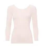【SALE】遠赤外線ふんわりフィット インナー5150 8分袖トップ, ピンク, product image number 0