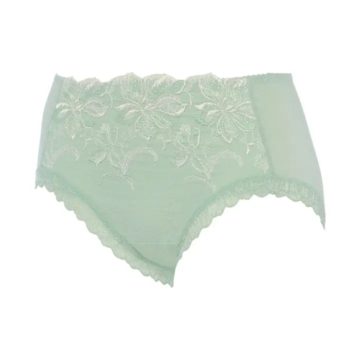 トリンプ プレミアム ゴールドレーベル4006 はきこみ深めショーツ【一部カラーSALE】, グリーン, product image number 2