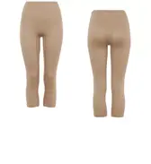 【SALE】遠赤外線ふんわりフィット インナー5150 7分丈ボトム, グレー, product image number 1