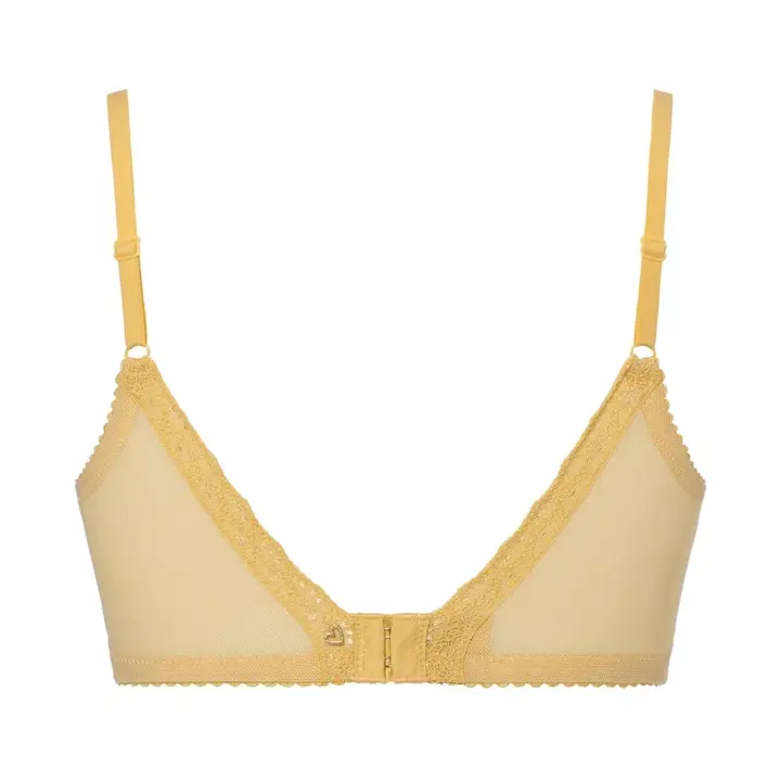 【SALE】ナチュラルスリムブラ クワイエットガーデン, イエロー, product image number 1