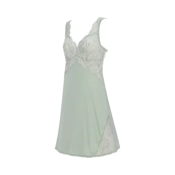 フロラーレ バイ トリンプ1100 ラウンドスリップ【一部カラーSALE】, グリーン, product image number 2