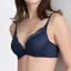 夢みるブラ(R)DeepV ブラ＆ショーツセット デイジーレース【一部カラーSALE】, ブルー, model image number 4