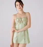 フロラーレ リュクス5023 キャミソール, グリーン, model image number 0